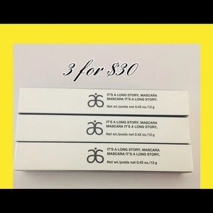 3 x Arbonne It’s A Long Story Mascara Black